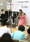 병원에 울려퍼지는 바이올린 선율