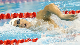 박태환 400m 역영