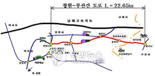 제2창원터널 공사 중단 위기..협약해지 통보