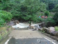 지리산 야영장 9곳 중 4곳 폐쇄..진입로 유실돼