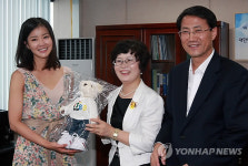 배우 이시영, 경기도 아동청소년 홍보대사 위촉
