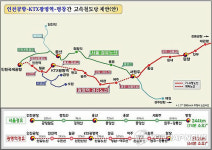 광명시장 인천공항∼광명역∼평창 고속철도 건설