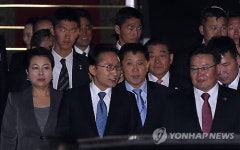 이 대통령, 몽골 도착