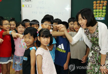 방학동안 누가누가 더 컸나?