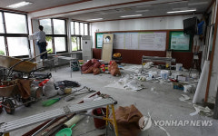 수해로 경기도내 4개 학교 2학기 개학 연기