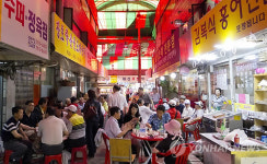 희망구매사절단 3천명 하남 재래시장서 단체쇼핑
