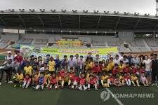 유소년축구팀 올팍FC 친선경기