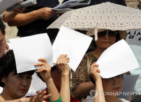 무더위 기승..뜨거운 태양열