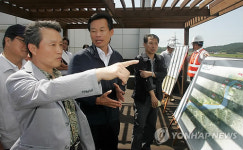 서천 금강사업 현장 찾은 권도엽 장관