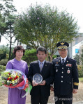 부친묘 지키던 무궁화..충북경찰청으로 이사