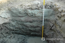 속살 드러낸 상주 공검지