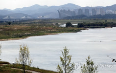 합강정에서 바라본 세종 첫마을