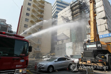 종로구 견지동 공사장 화재