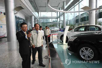 <울산소식> 박맹우 시장 베이징 현대차 방문