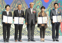 관광의날 대통령표창 수상자들