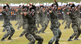 특공무술 시범