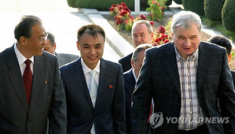 러시아 외무부 제1차관 방북
