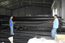 베트남 진출 韓기업 HDPE 파이프 생산 현장