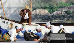 제주 무형문화재 해녀노래 공연