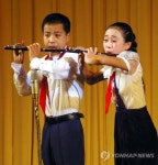 北, 학생 예술경연 발표회