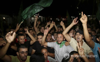 하마스, 5년 억류 이스라엘 병사 석방(종합2보)