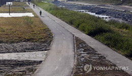 한산한 춘천 공지천