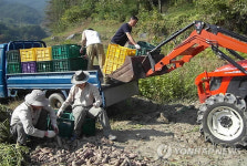 <카메라뉴스> 지리산국립공원 직원 일손돕기