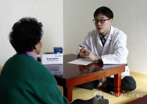 육군 화랑부대 훈련지 주민 의료봉사