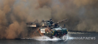 호국훈련 남한강을 건너라