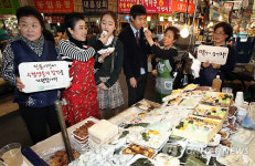 부곡夜시장 | 수능기원 재래시장 찹쌀떡으로