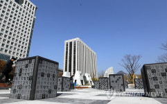 개장 앞둔 세종로공원