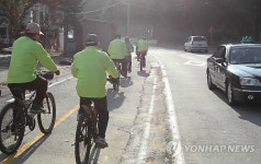 북한강 자전거도로 안전사고 우려