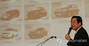 강연하는 박상권 평화자동차 대표이사