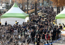 주말 입시설명회 구름인파