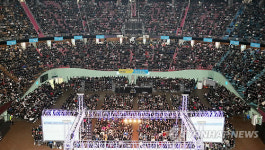 입시설명회에 몰린 인파