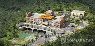 안성 한길학교 조감도