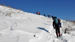 설악산 겨울 산행