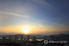해 뜨는 세종시 첫마을 아파트
