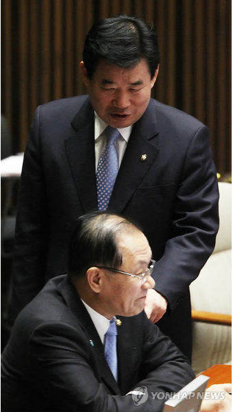 황우여 찾아간 김진표