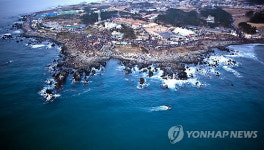 해맞이 명소 간절곶 해안