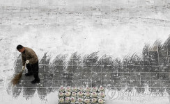 쌓이고 치우고