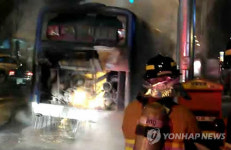 대전 시내버스서 화재‥인명 피해 없어