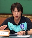 기자회견하는 홍명보 감독