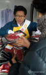한우 파는 김문수 지사