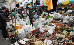 설 앞둔 성남 모란시장