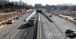 매탄삼거리(광교지하차도방향) | 광교신도시 법원지하차도 개통