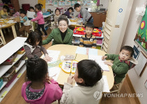 유영숙 환경부장관 서창어린이 집 방문