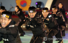 핵안보정상회의 경찰경호경비단 호신술 시범
