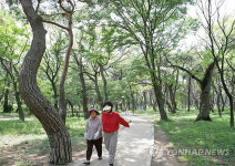 <카메라뉴스> 경주 황성공원 웰빙장소로 인기