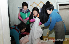할매집 가는 날...남원시 봉사활동 호응